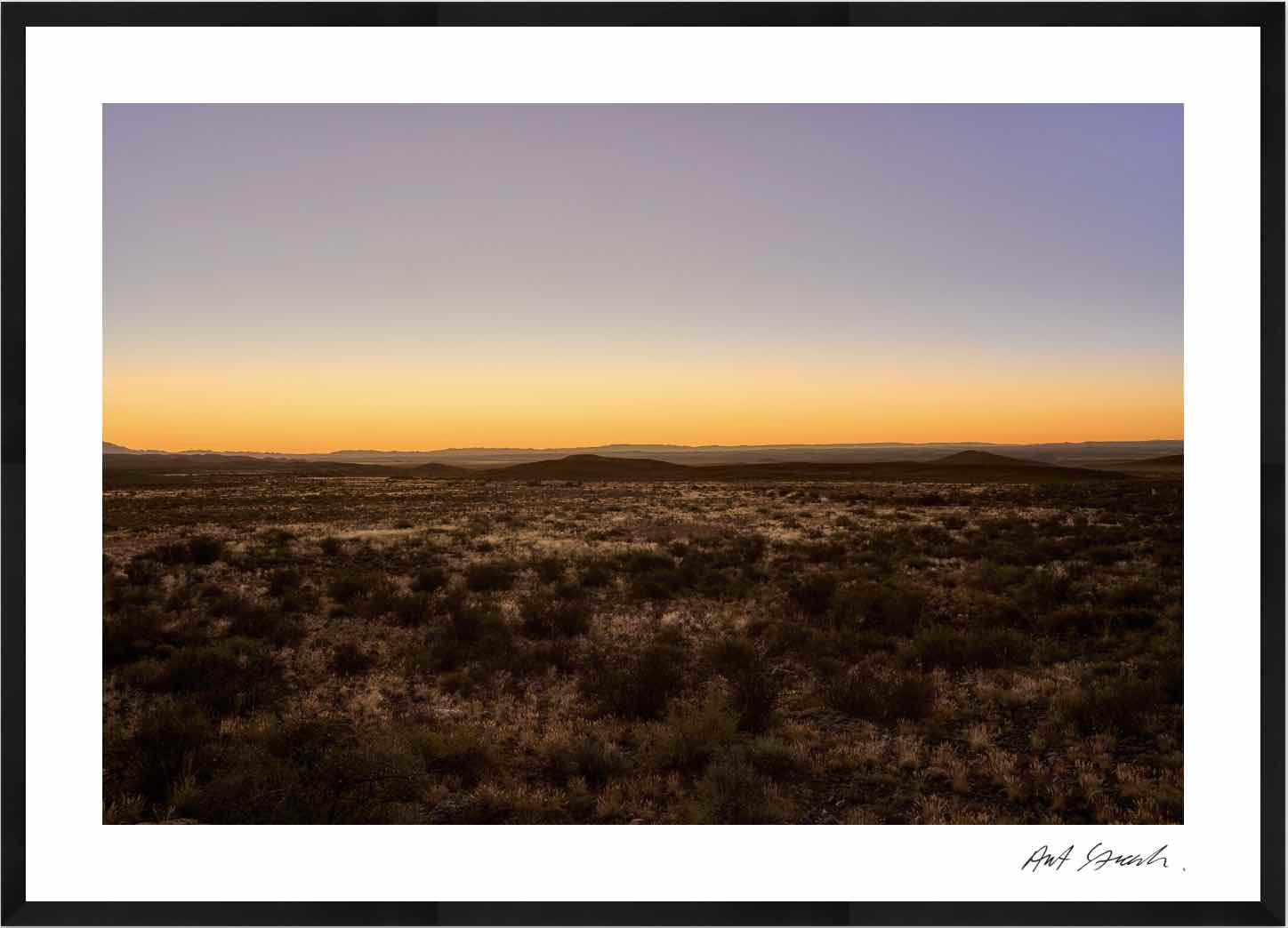 Land and Stone 1: Photographic Art Print.