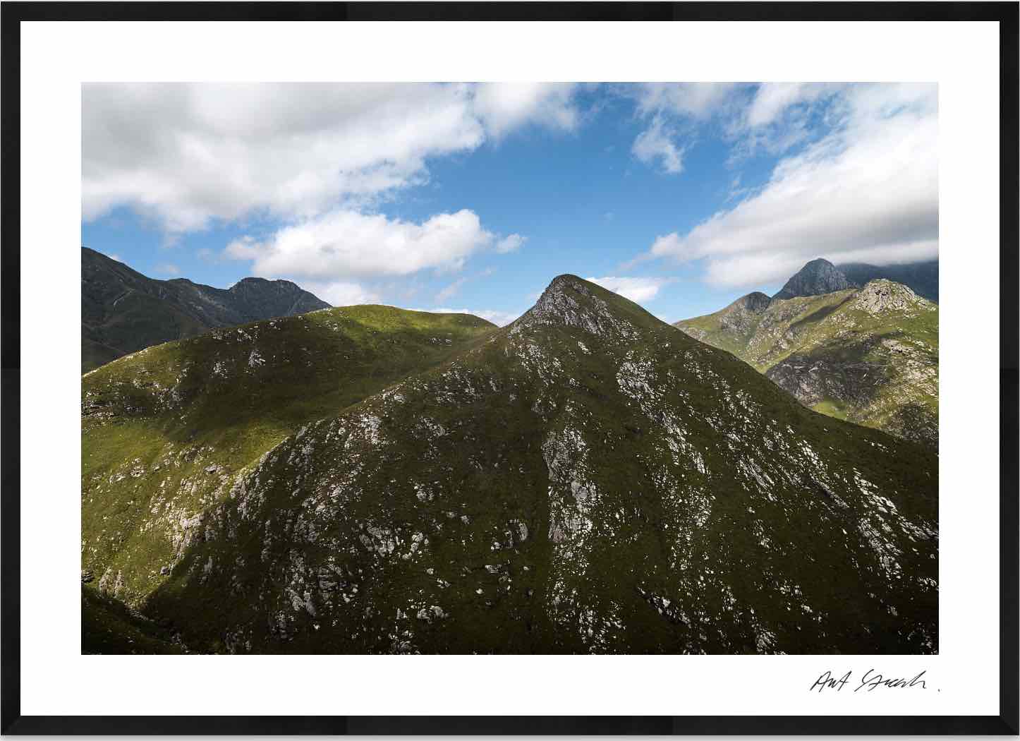 Land and Stone 2: Photographic Art Print.