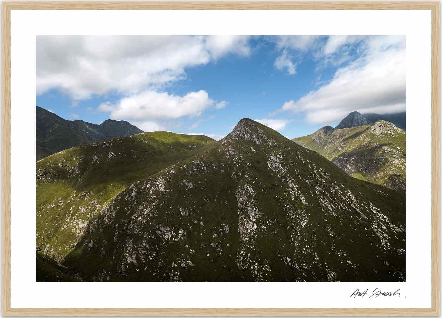Land and Stone 2: Photographic Art Print.