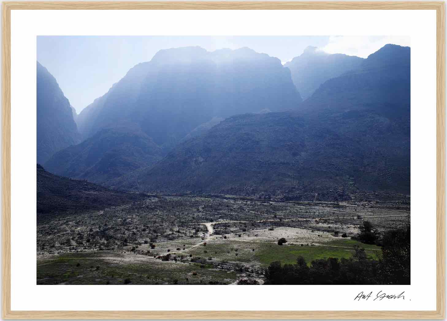 Land and Stone 5: Photographic Art Print.