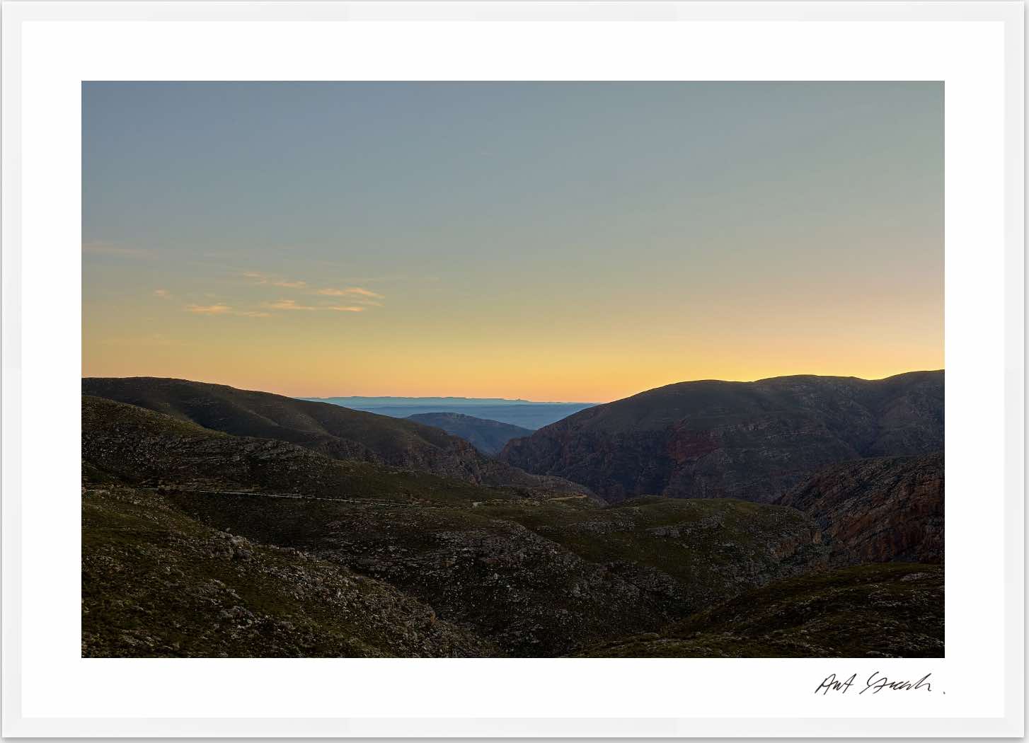 Land and Stone 4: Photographic Art Print.