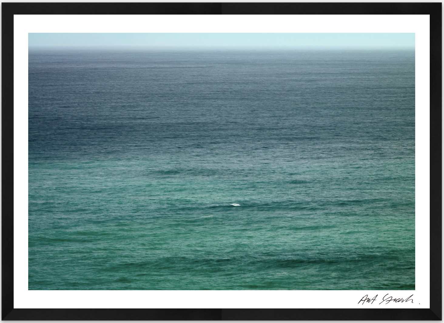 Seascape 3:  Framed High-Quality Photography Art Print.