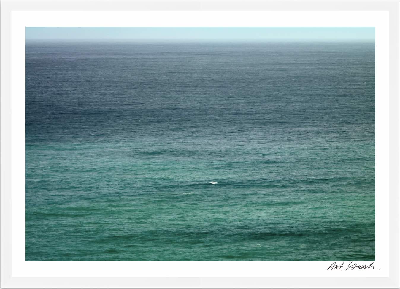 Seascape 3:  Framed High-Quality Photography Art Print.