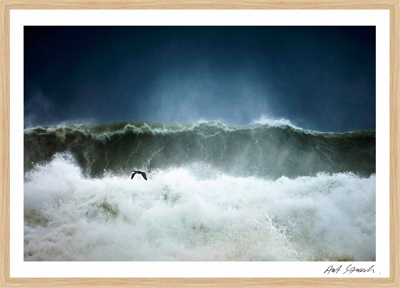 Seascape 4:  Framed High-Quality Photography Art Print.