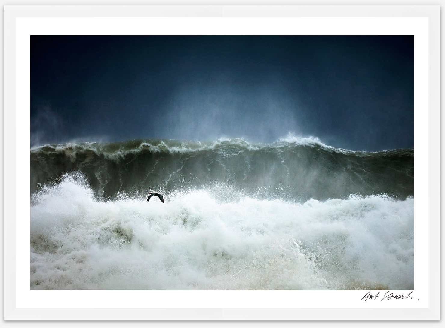 Seascape 4:  Framed High-Quality Photography Art Print.