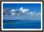 Seascape 5: Framed High-Quality Photography Art Print.