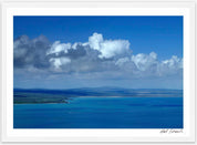 Seascape 5: Framed High-Quality Photography Art Print.