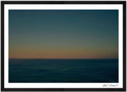 Seascape 6: Framed High-Quality Photography Art Print.