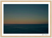 Seascape 6: Framed High-Quality Photography Art Print.