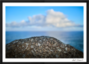 Seascape 11: Framed High-Quality Photography Art Print.