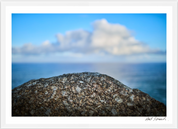 Seascape 11: Framed High-Quality Photography Art Print.