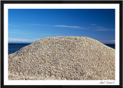 Seascape 12: Framed High-Quality Photography Art Print.