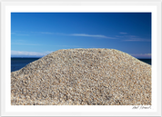 Seascape 12: Framed High-Quality Photography Art Print.
