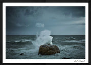 Meereslandschaft 7: Gerahmter hochwertiger Fotografie-Kunstdruck.
